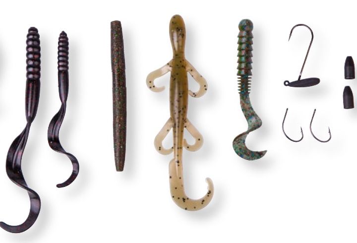 Набор мягких приманок Savage Gear Black Bass Pro Pack Kit 33шт Набор мягких приманок Savage Gear Black Bass Pro Pack Kit 33шт