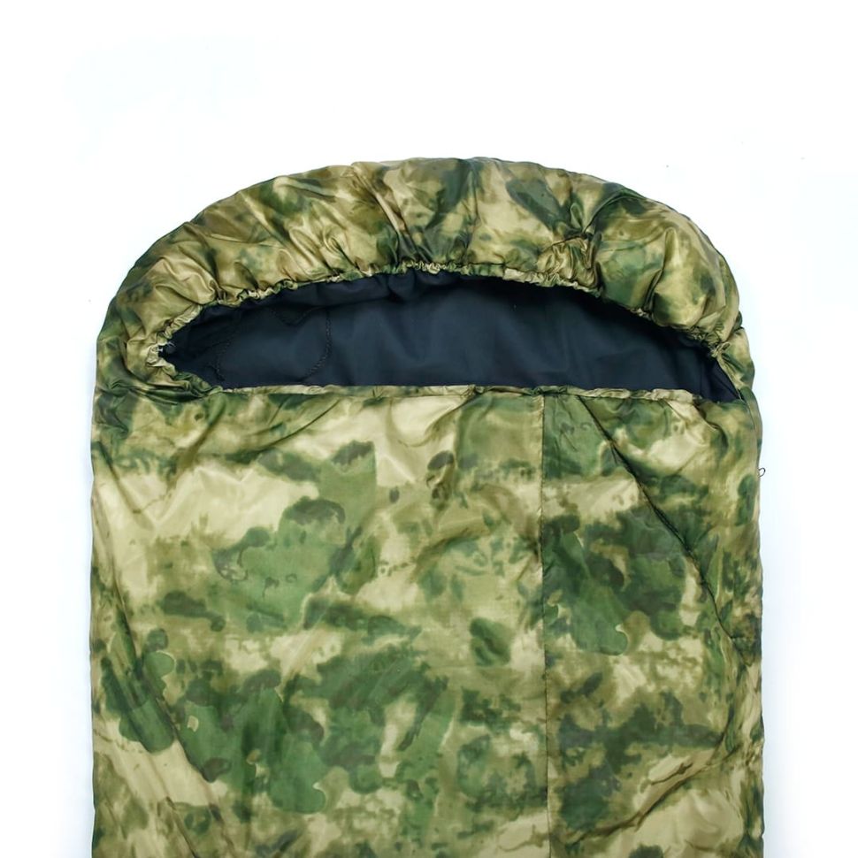 Спальный мешок Green Way 210*90 (камуфлированный, мох)