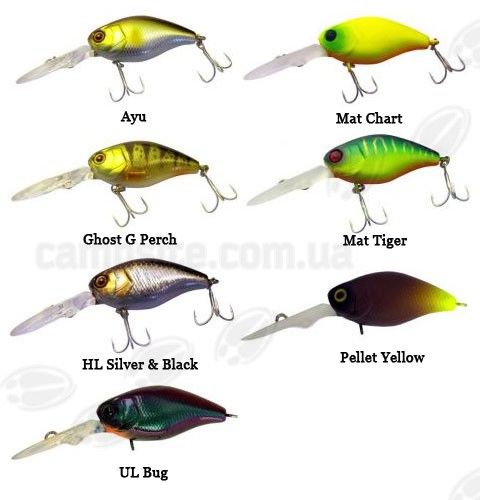 Воблер Jackall DIVING CHUBBY 38 Воблер Jackall DIVING CHUBBY 38