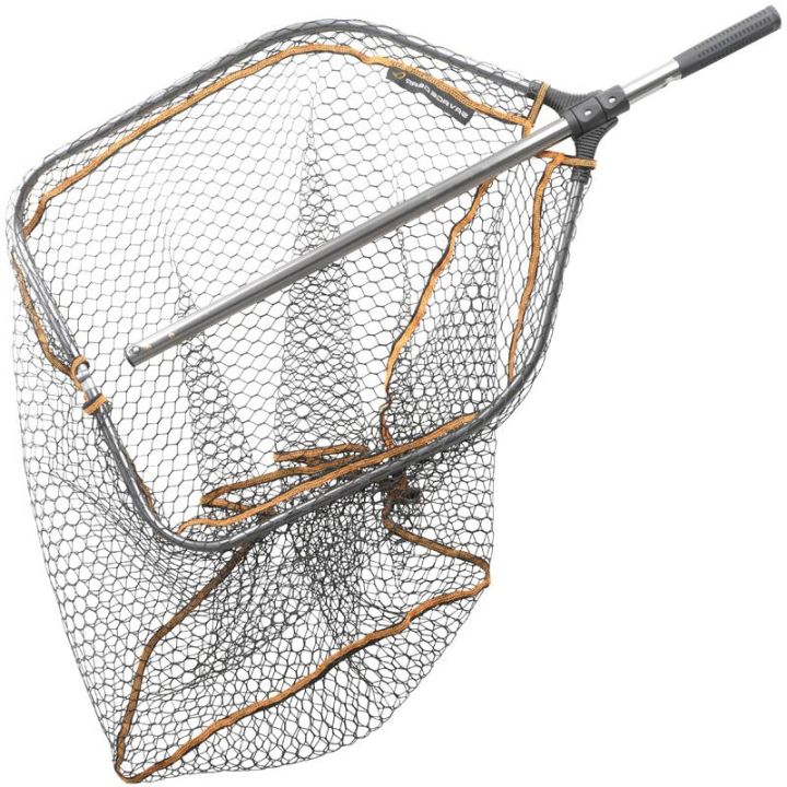 Подсак Savage Gear Pro Tele Folding Rubber Large Mesh Landing Net Подсак Savage Gear Pro Tele Folding Rubber Large Mesh Landing Net