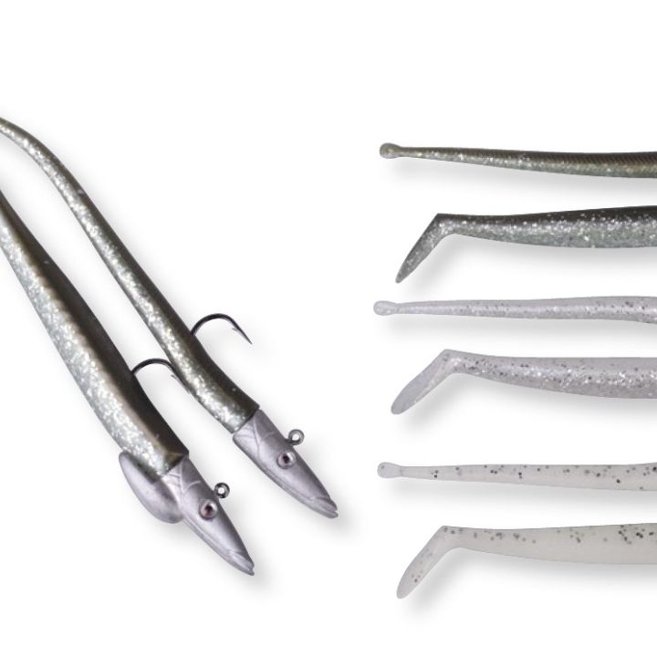 Набор мягких приманок Savage Gear Mini sandeel Kit Набор мягких приманок Savage Gear Mini sandeel Kit