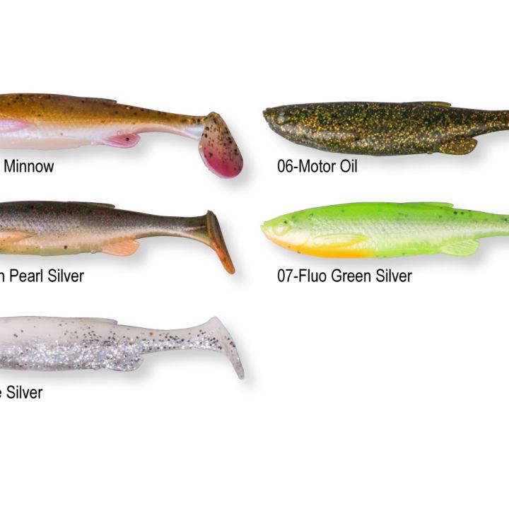 Набор мягких приманок Savage Gear Fat Minnow T-Tail Kit 30+6шт Набор мягких приманок Savage Gear Fat Minnow T-Tail Kit 30+6шт