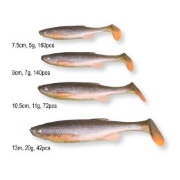 Набор мягких приманок Savage Gear Fat Minnow T-Tail Kit 30+6шт Набор мягких приманок Savage Gear Fat Minnow T-Tail Kit 30+6шт