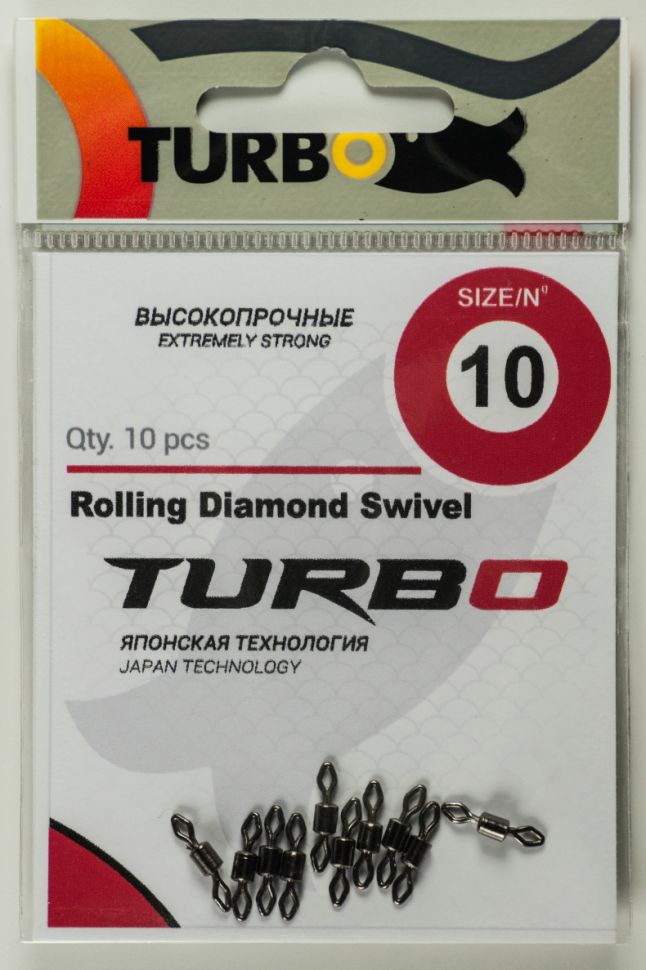 Вертлюжок TURBO Rolling Diamond Swivel
