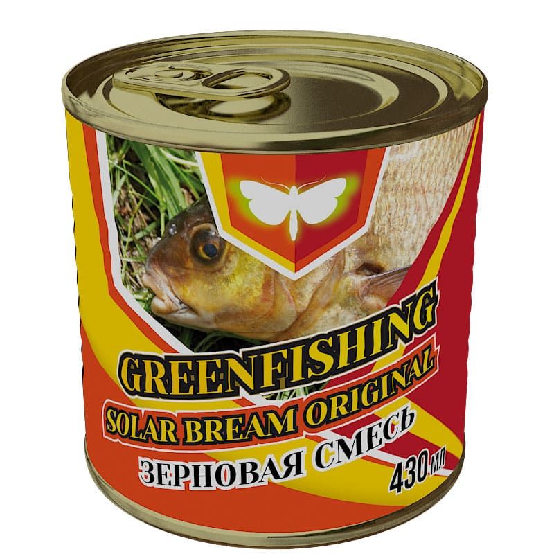 Прикормка GreenFishing зерновой микс 430гр