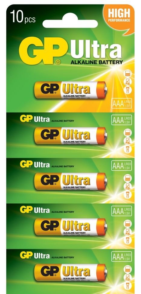 Батарейки GP24AU-UR5 ultra AAA b5/1