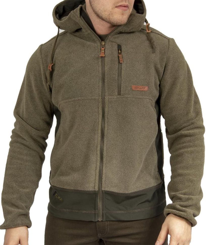 Толстовка из флиса Graff 224-P-BL