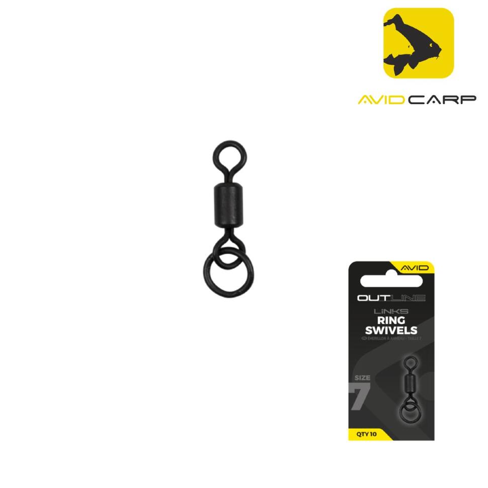 Вертлюги с кольцом Avid Carp Outline Ring Swivel