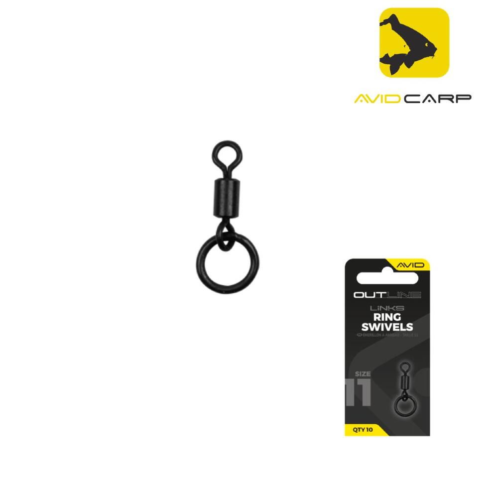 Вертлюги с кольцом Avid Carp Outline Ring Swivel