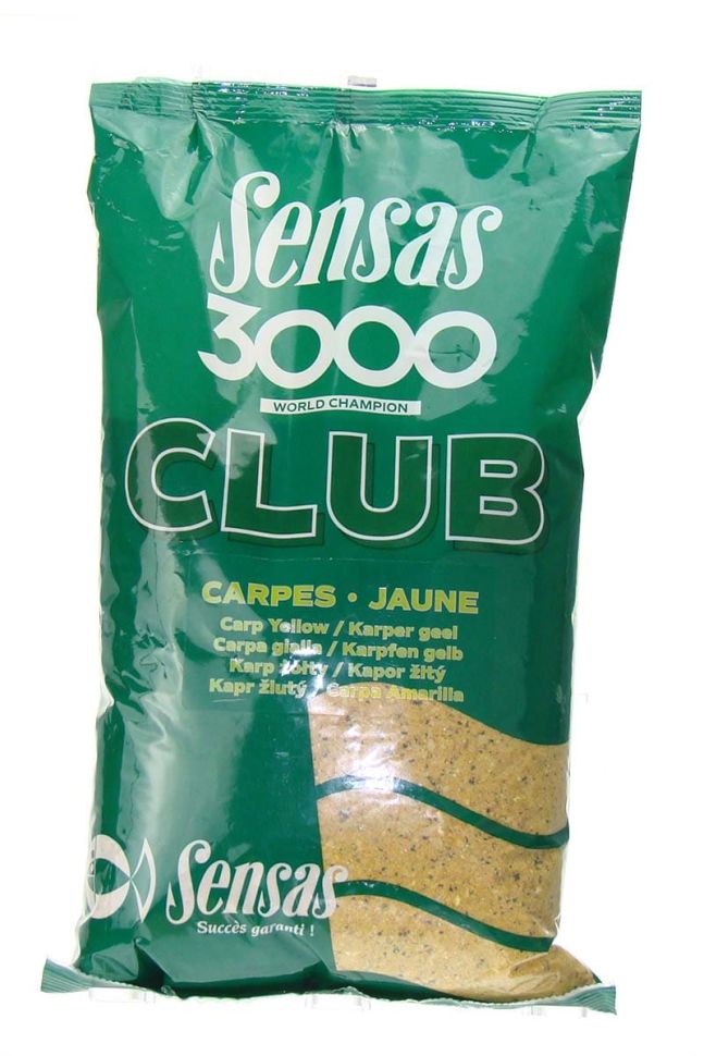 Прикормка Sensas 3000 Club CARP 1кг