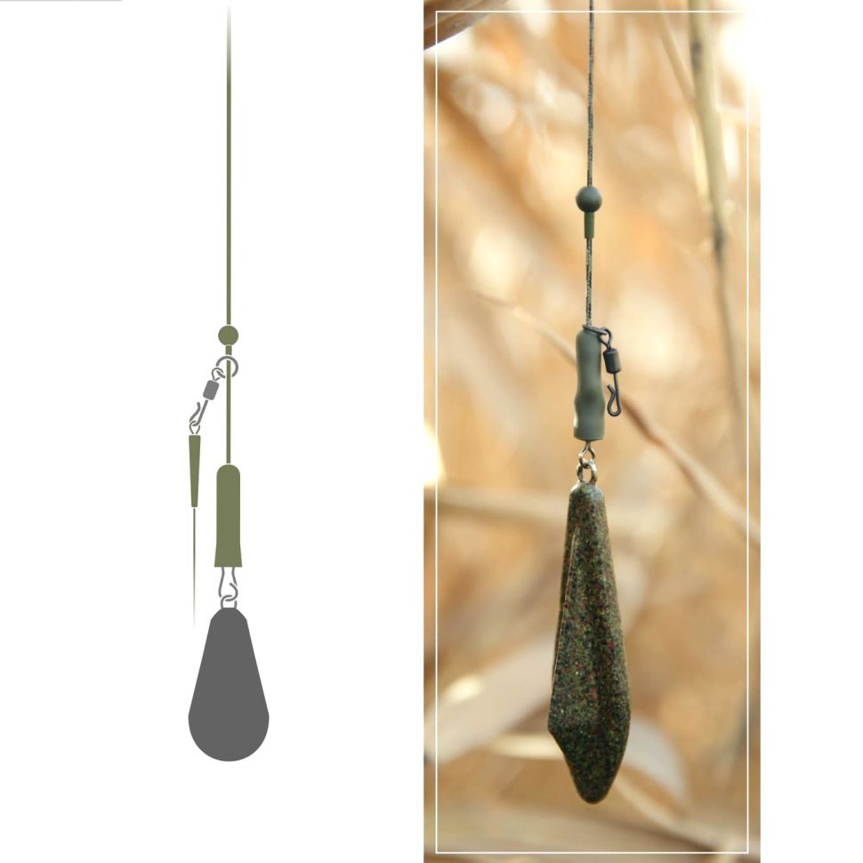Монтаж Rich Carper Helicopter Rig System ver.II