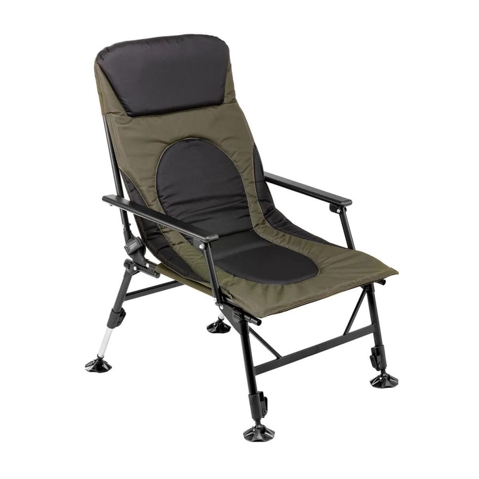 Кресло-шезлонг карповое с подлокотниками Premier PR-HF21014A