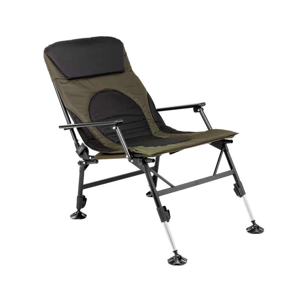 Кресло-шезлонг карповое с подлокотниками Premier PR-HF21014A