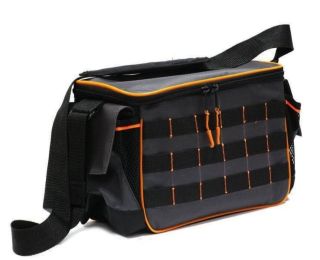 Сумка рыболовная Следопыт Base Lure Bag L 36х22х15 см цв. серый + 3 коробки Luno 20/2/