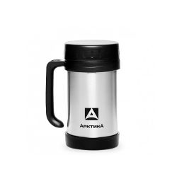 Термос-кружка бытовая вакуумная с ручкой Арктика 500 мл
