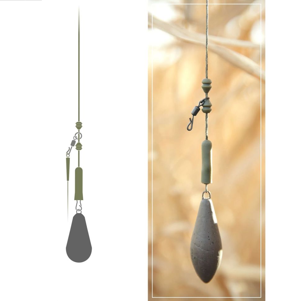 Монтаж Rich Carper Helicopter Rig System