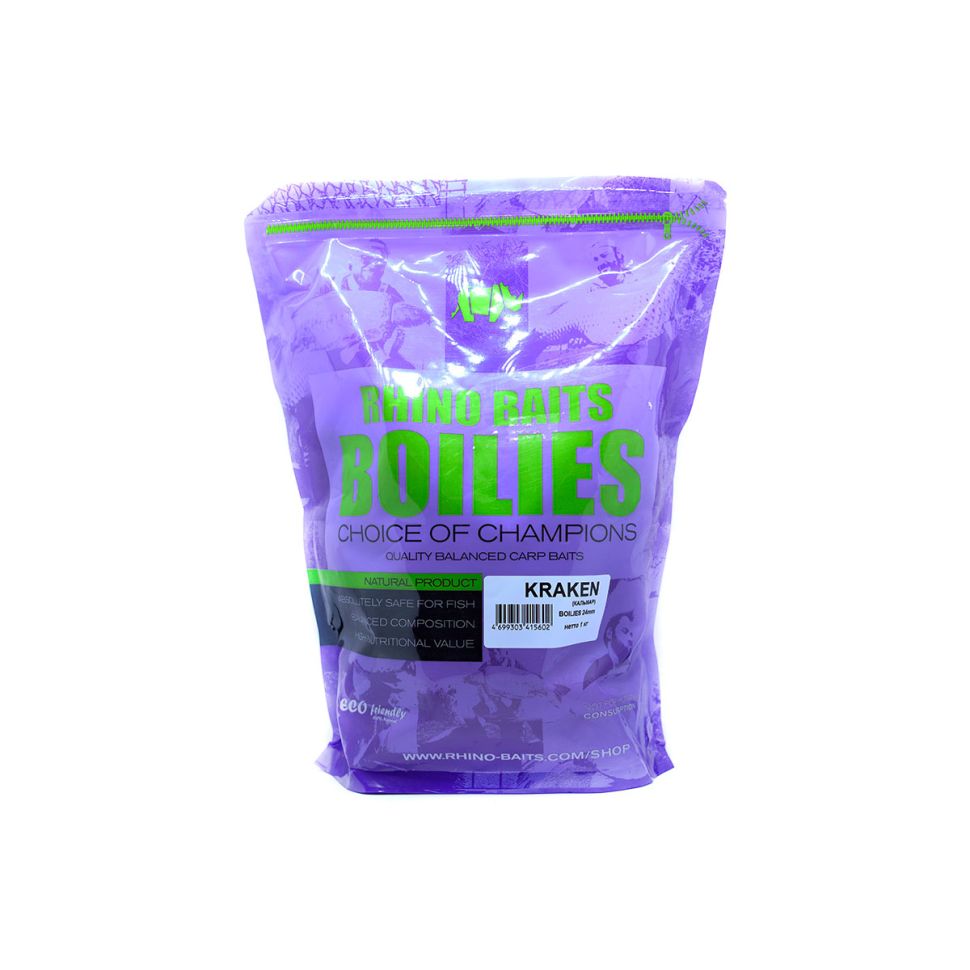 Бойлы Rhino Baits 24 мм, 1 кг