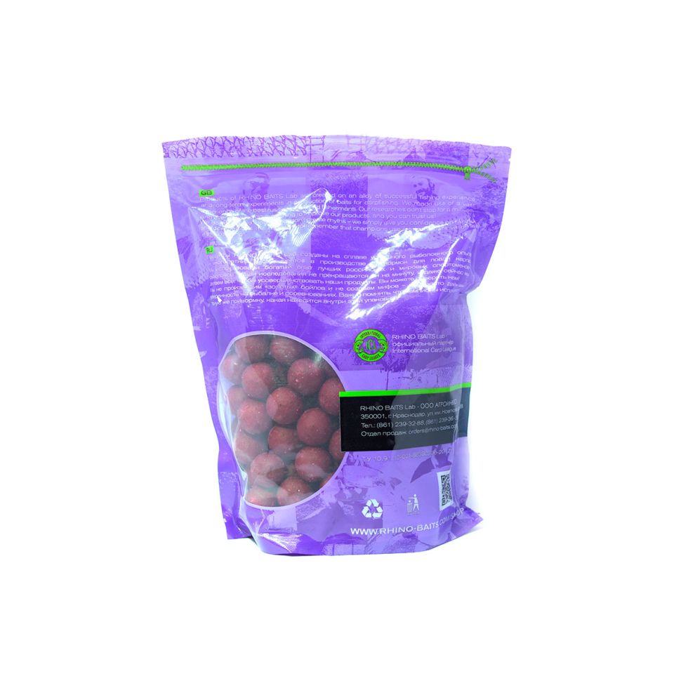 Бойлы Rhino Baits 24 мм, 1 кг