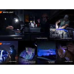 Фонарь-клипса Fenix SW05R-UV 150 Lumens