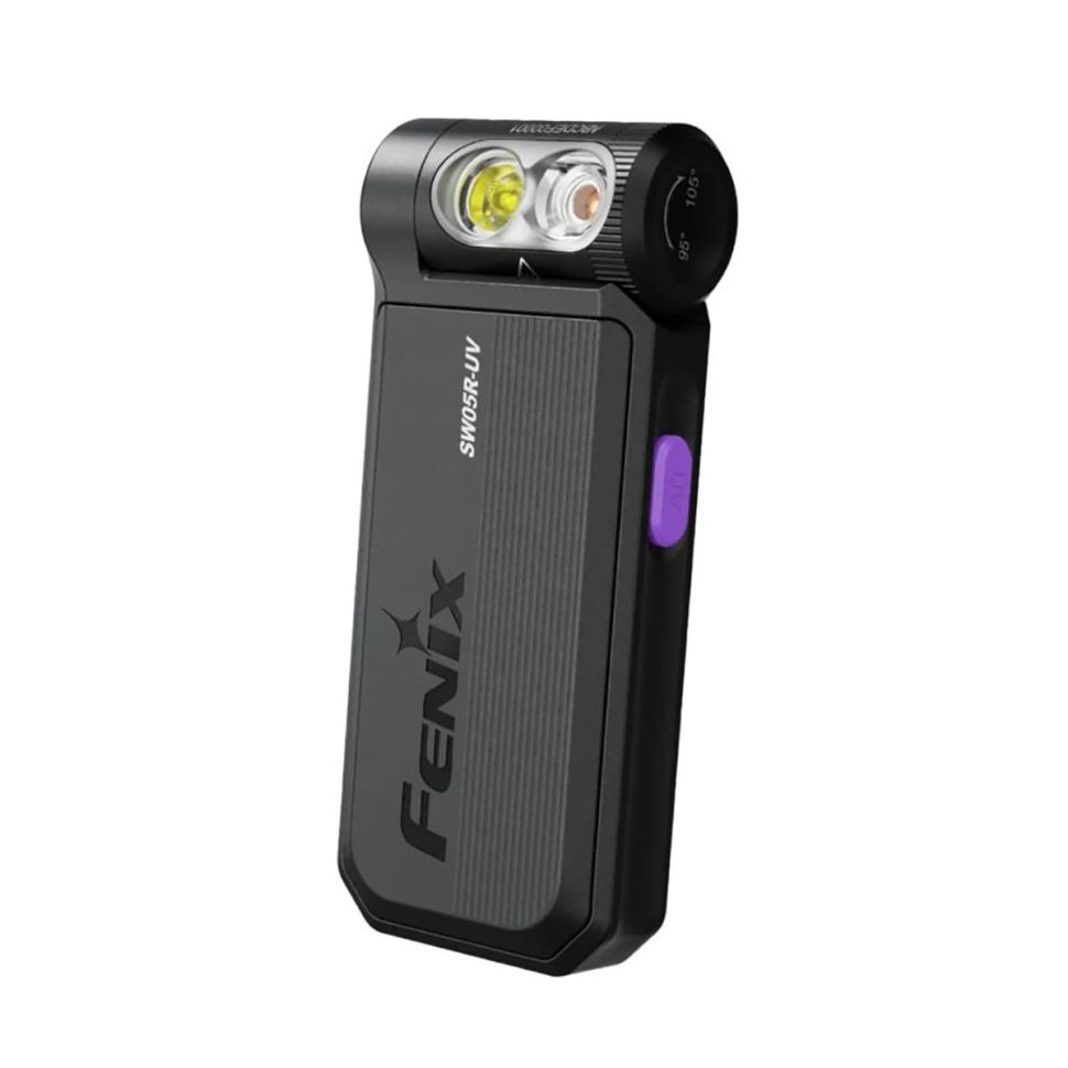Фонарь-клипса Fenix SW05R-UV 150 Lumens