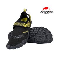 Пляжная обувь Naturehike NH20FS022 Silicone Anti-slip, Black-yellow