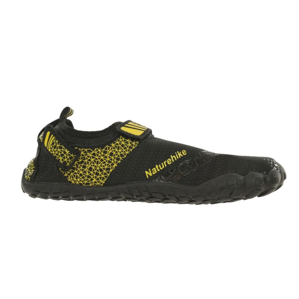 Пляжная обувь Naturehike NH20FS022 Silicone Anti-slip, Black-yellow