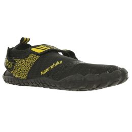 Пляжная обувь Naturehike NH20FS022 Silicone Anti-slip, Black-yellow