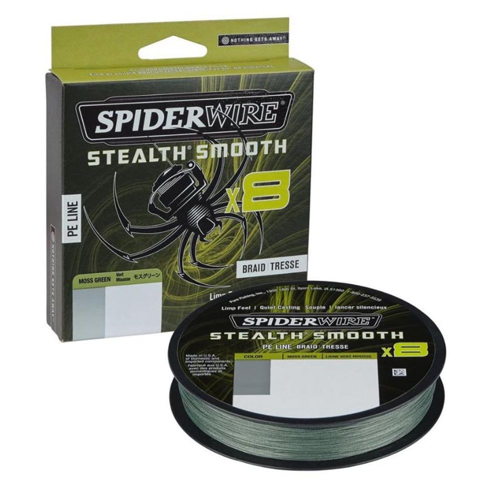 Шнур плетенный Spiderwire Stealth Smooth 8