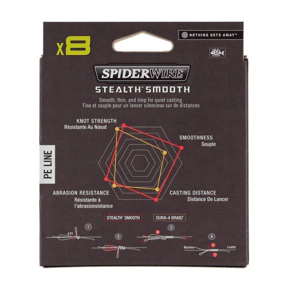 Шнур плетенный Spiderwire Stealth Smooth 8