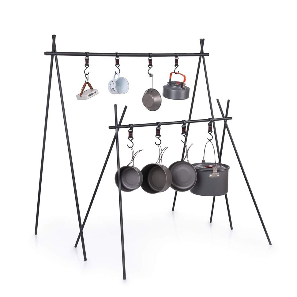 Стойка с крючками скалданая Naturehike (Chen Yi) hanging rack Q-9B Black L