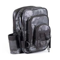 Сумка рыболовная Yaman Street Fishing MultiLock Pocket 16х19х24 см, цв. серый камуфляж