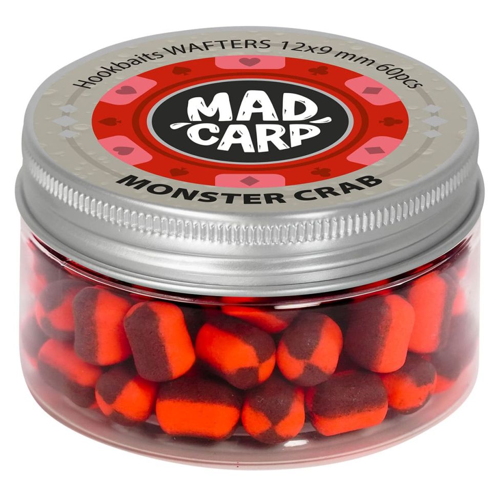 Вафтерсы Mad Carp 12x9мм, 60шт