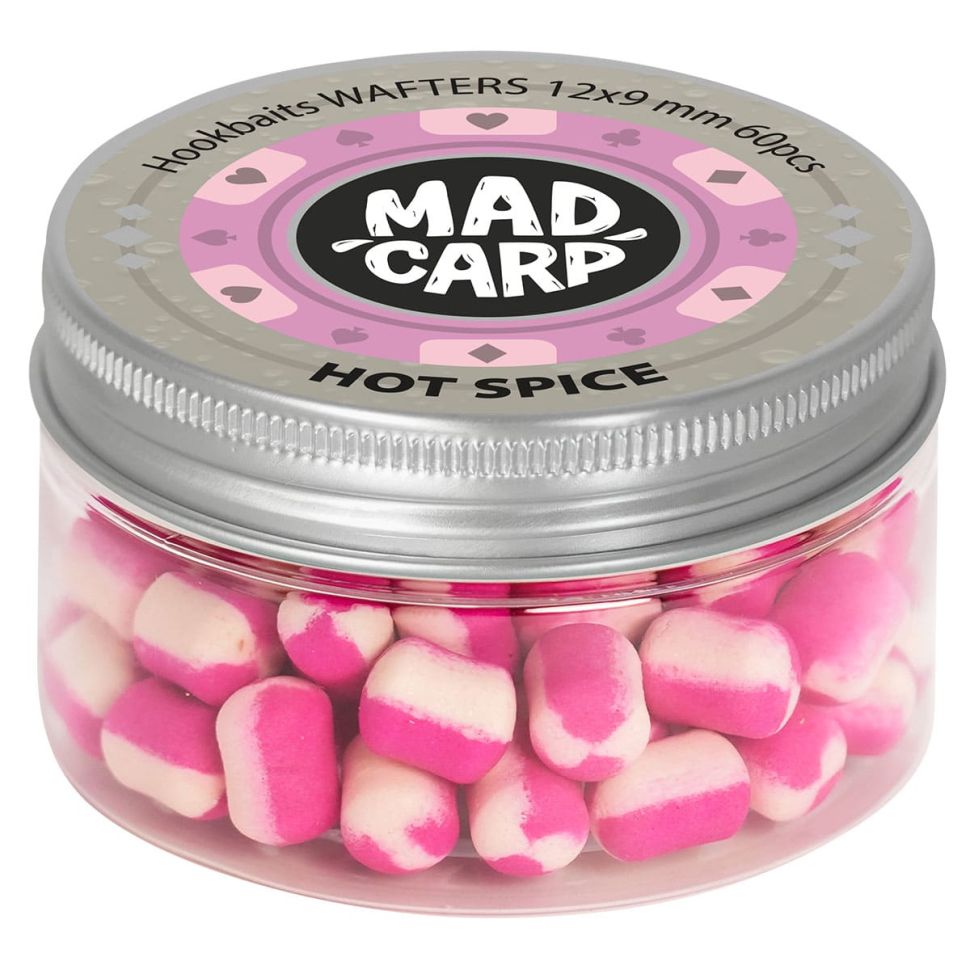 Вафтерсы Mad Carp 12x9мм, 60шт