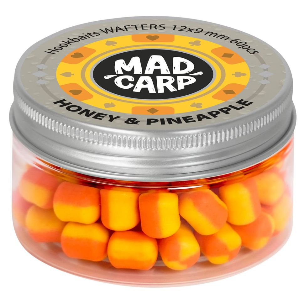 Вафтерсы Mad Carp 12x9мм, 60шт