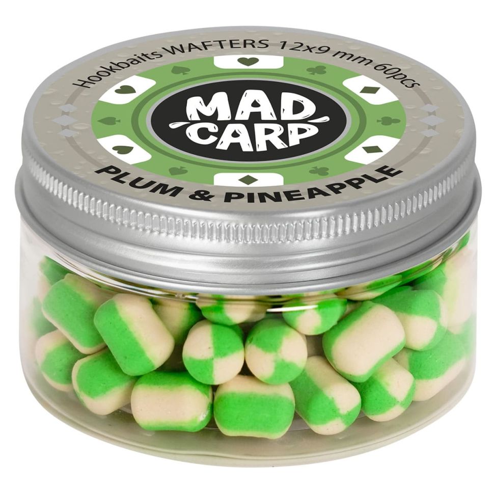 Вафтерсы Mad Carp 12x9мм, 60шт