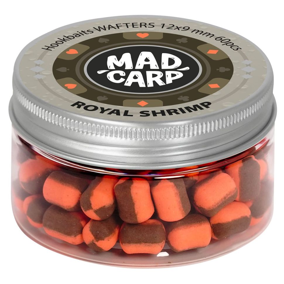 Вафтерсы Mad Carp 12x9мм, 60шт