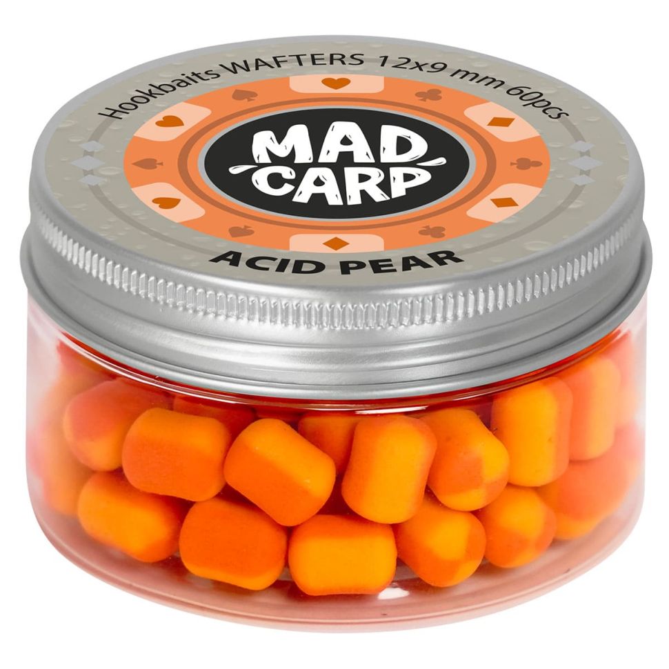 Вафтерсы Mad Carp 12x9мм, 60шт
