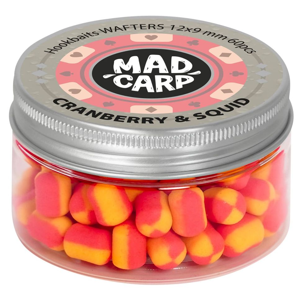 Вафтерсы Mad Carp 12x9мм, 60шт