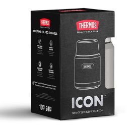 Термос из нерж.стали с ложкой тм THERMOS IS300