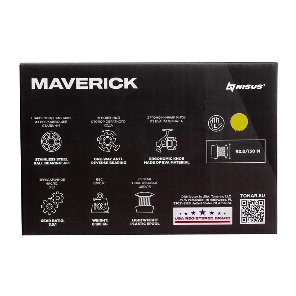 Катушка зимняя Nisus Maverick LH N-FCK60