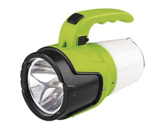 Фонарь-фара СИБИРСКИЙ СЛЕДОПЫТ-Атум, 1 LED + 8 LED, аккум. 220В, USB