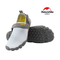 Пляжная обувь Naturehike NH20FS022 Silicone Anti-slip, White-Grey