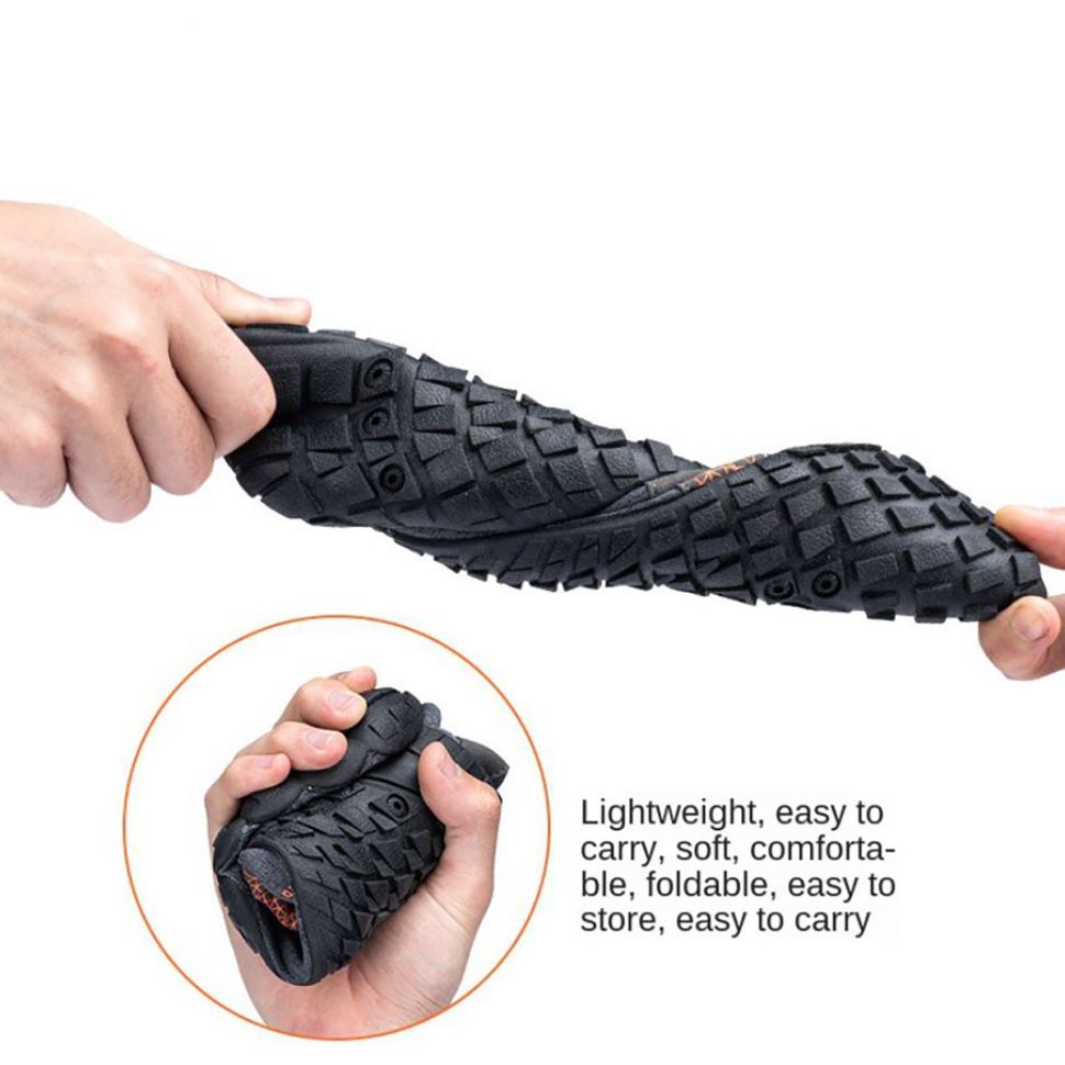 Пляжная обувь Naturehike NH20FS022 Silicone Anti-slip, White-Grey