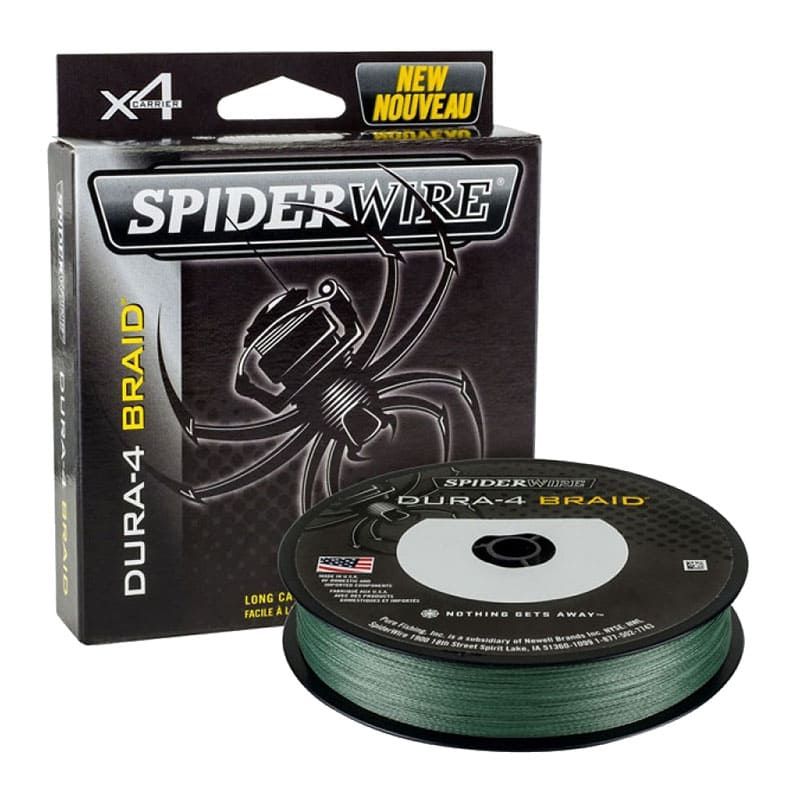 Шнур плетенный Spiderwire Dura 4 Braid 150m Moss Green