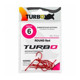 Крючки TURBO ROUND (Red)