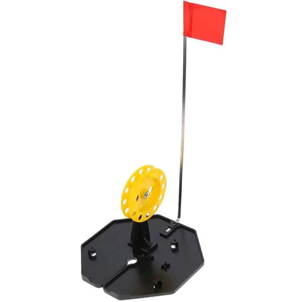 Набор жерлиц на подставке Тонар ЖЗ-02М (d-185мм.катушка d-85мм) 10 шт.