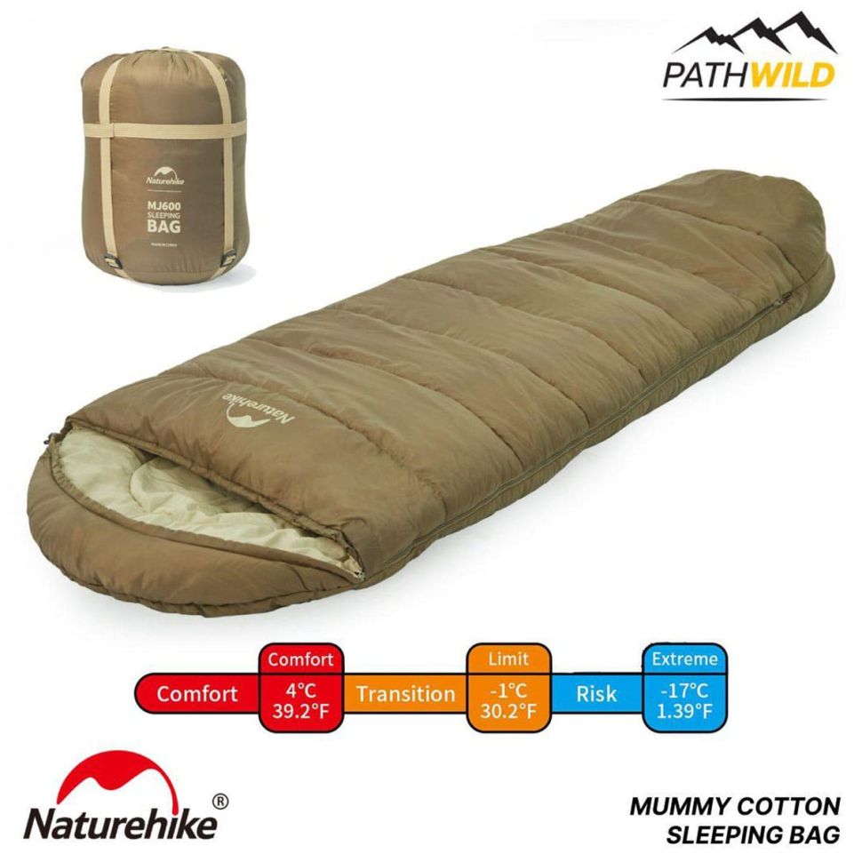 Спальный мешок Naturehike Mummy MJ600 CNK2300SD014