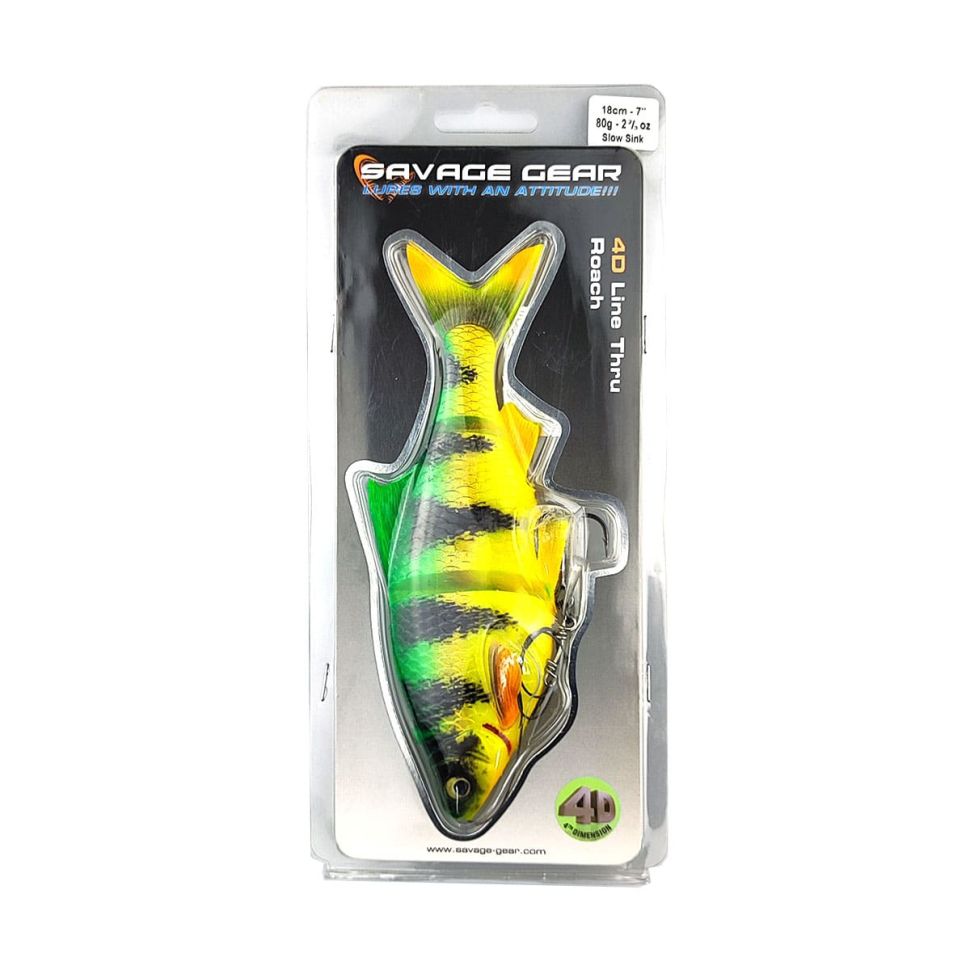 Мягкая приманка Savage Gear 4D Line Thru Roach Slow Sink