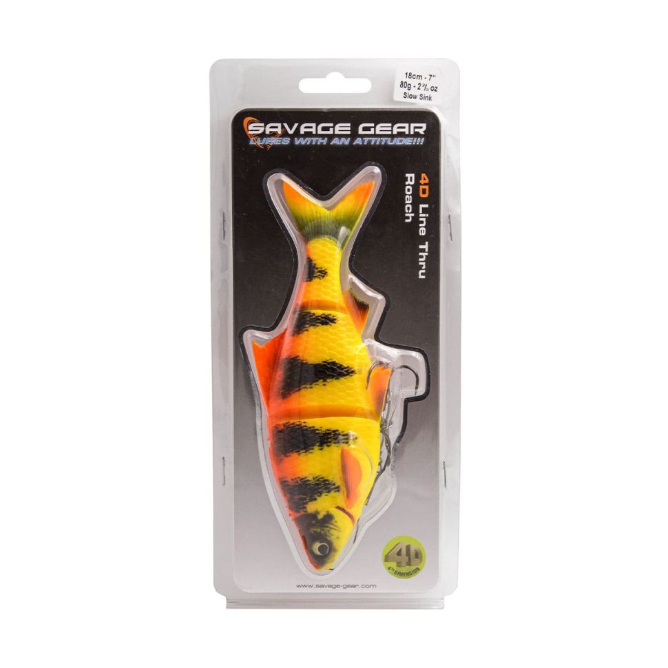 Мягкая приманка Savage Gear 4D Line Thru Roach Slow Sink