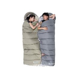 Спальный мешок Tengri Outdoor M400 серый/бежевый